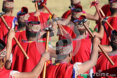 Inti Raymi celebration in Cusco, Peru Editorial Stock Photo
