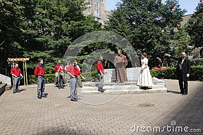 Actors playing Shakespeare Editorial Stock Photo