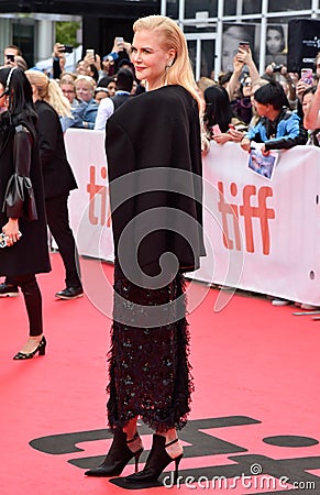 Nicole Kidman at premiere of The Goldfinch at Toronto International Film Festival Editorial Stock Photo