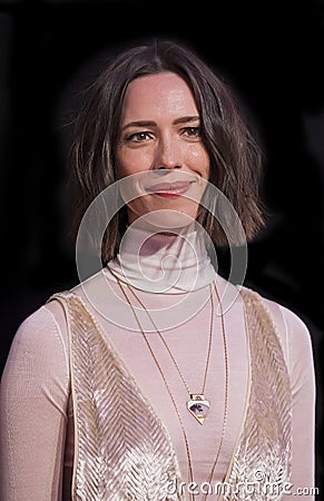 Actress Rebecca Hall Arrives for the 2017 Tribeca Film Festival Premiere of `The Dinner` Editorial Stock Photo