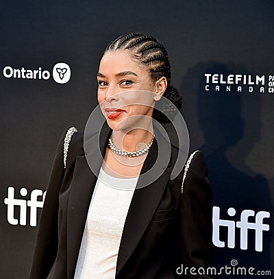 Actress Sophie Okonedo at the movie Raymond & Ray film premiere at Toronto International Film Festival 2022 Editorial Stock Photo