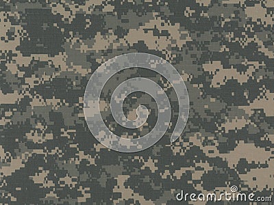 ACU Digital Camouflage Pattern Stock Photo