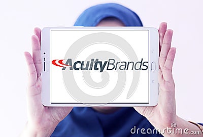 Acuity Brands logo Editorial Stock Photo