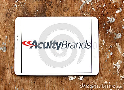 Acuity Brands logo Editorial Stock Photo