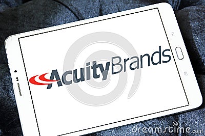 Acuity Brands logo Editorial Stock Photo