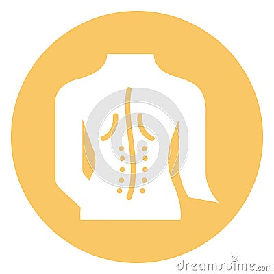 Acupuncture Isolated Vector Icon that can be easily modified or edit Vector Illustration