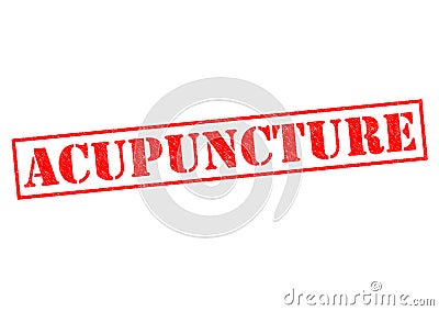 ACUPUNCTURE Stock Photo