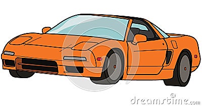 Acura NSX-T Stock Photo