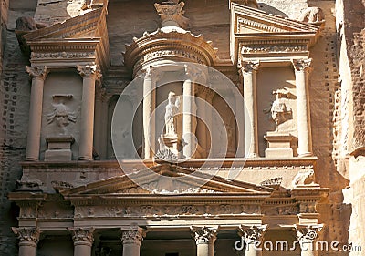 Ad Deir,or theMonastery Stock Photo