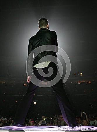 Adam Levine with Maroon 5 performs Editorial Stock Photo