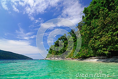 Adang island, Lipe, Thailand Stock Photo