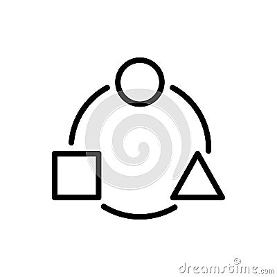 Adaptation vector icon. adapt illustration sign. change symbol. adaptability logo. Cartoon Illustration