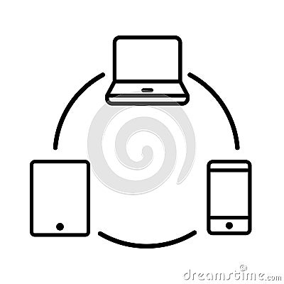 Adaptation vector icon. adapt illustration sign. change symbol. adaptability logo. Vector Illustration