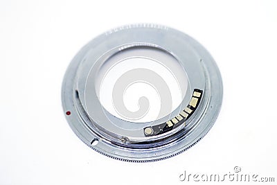 Adapter for Canon cameras Stock Photo