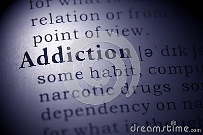 Addiction Stock Photo