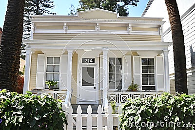 Tanforan Cottages Mission District San Francisco 1 Editorial Stock Photo