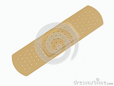 Adhesive bandage Stock Photo