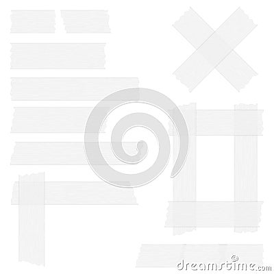 Adhesive Tape Vector Illustration