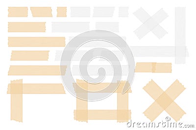 Adhesive Tape Vector Illustration