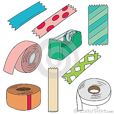 Adhesive tape Vector Illustration