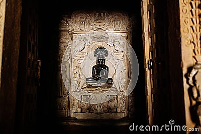 Adinath Jain Temple. Eastern Group of Temples, Khajuraho, Madhya Pradesh, India. Stock Photo