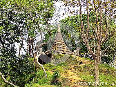 Adinath Temple, Maheshkhali Island, Cox`s Bazar, Bangladesh Stock Photo