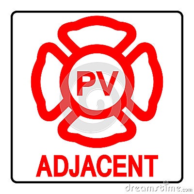 Adjacent Solar Panel Symbol Sign, Vector Illustration, Isolate On White Background Label. EPS10 Vector Illustration