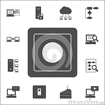 adjustable light switch icon. web icons universal set for web and mobile Stock Photo