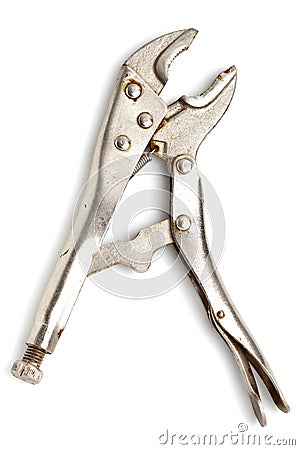 Adjustable pliers wrench Stock Photo