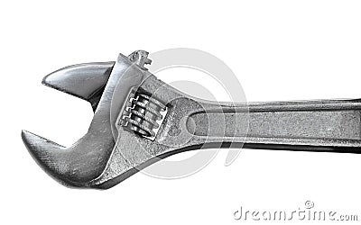 Adjustable spanner Stock Photo