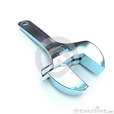 Adjustable Spanner Stock Photo