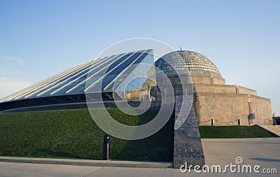 Adler Planetarium Stock Photo