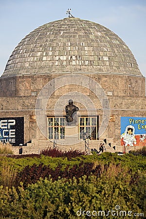 Adler Planetarium in Chicago Editorial Stock Photo