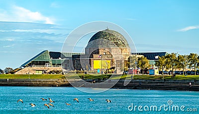 The Adler Planetarium in Chicago, United States Stock Photo