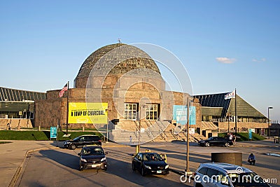 Adler Planetarium, Chicago, IL Editorial Stock Photo