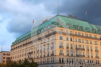 Adlon Kempinski hotel Editorial Stock Photo