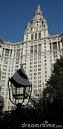 Administration Building, NYC USA. Stock Photo