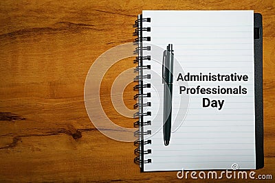 Administrative Professionals Day concept Stock Photo