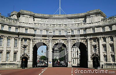 Admiralty Arch Stock Photo