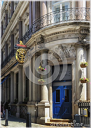 The Admiralty building. London, Britain Editorial Stock Photo