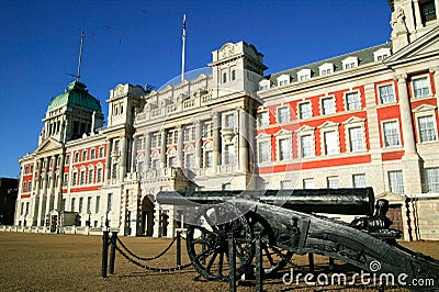 Admiralty building in Whitehall on Horse Guards P Stock Photo