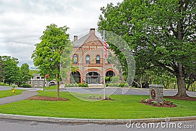Admissions building on the campus of Colgate University in Hamilton, New York Editorial Stock Photo