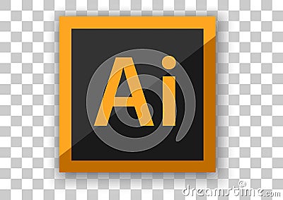 Adobe illustrator icon design software Vector Illustration