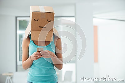 Adolescence and social isolation Stock Photo