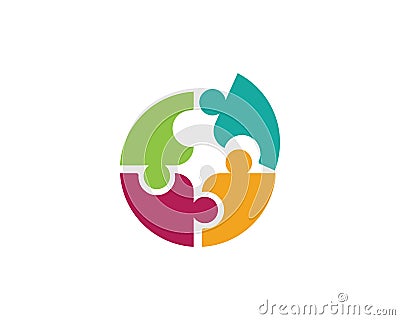 Community care Logo Vector Illustration