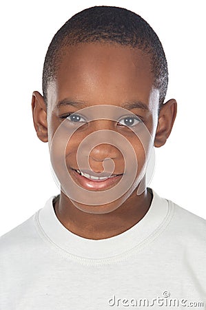 Adorable African boy Stock Photo