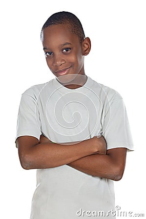 Adorable African boy Stock Photo