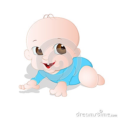 Adorable Baby Stock Photo