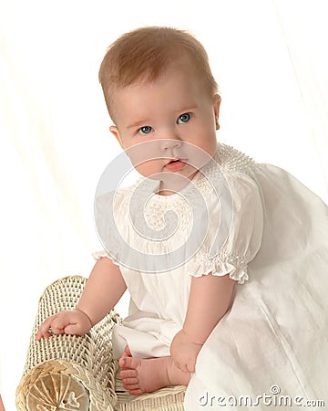 Adorable Baby Stock Photo