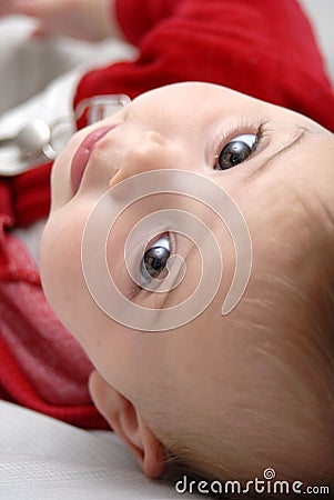 Adorable Baby Stock Photo